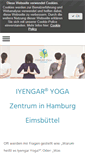 Mobile Screenshot of iyengar-yoga-zentrum-hamburg.de